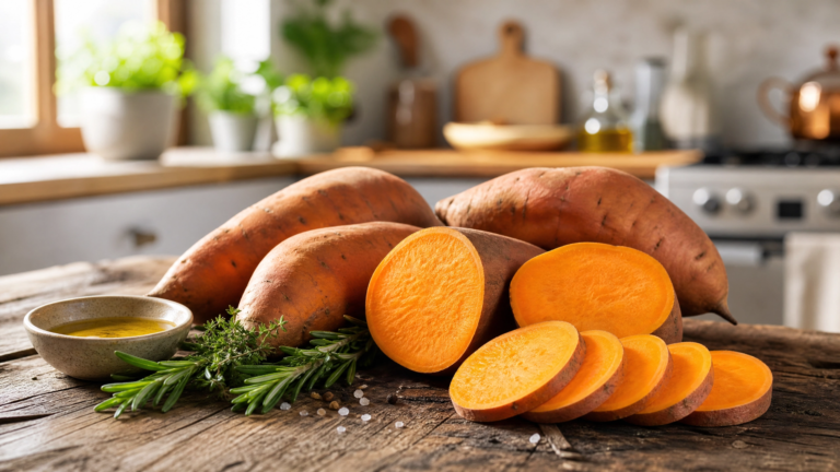 Sweet Potatoes: Gut-Healing Resistant Starch & Beta-Carotene