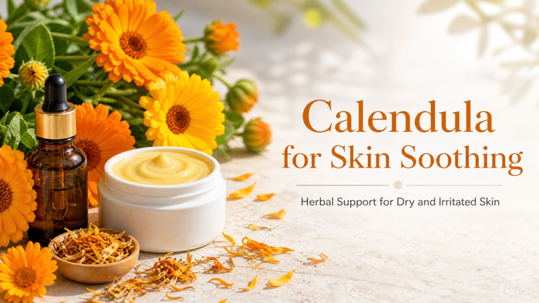 Calendula: Nature’s Gentle Healer for Dry, Irritated Skin