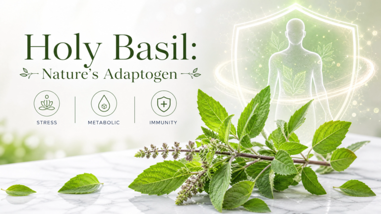 Holy Basil: Stress Relief, Blood Sugar & Immunity Boost