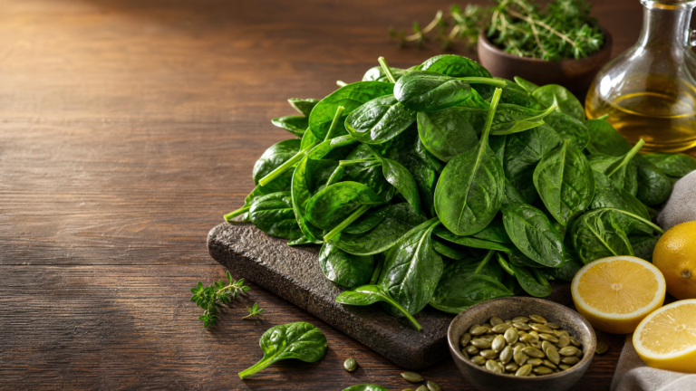 Unlock Energy: Spinach for Magnesium & Folate